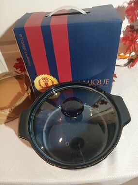 Basque New Casserole Dish with Glass Lid